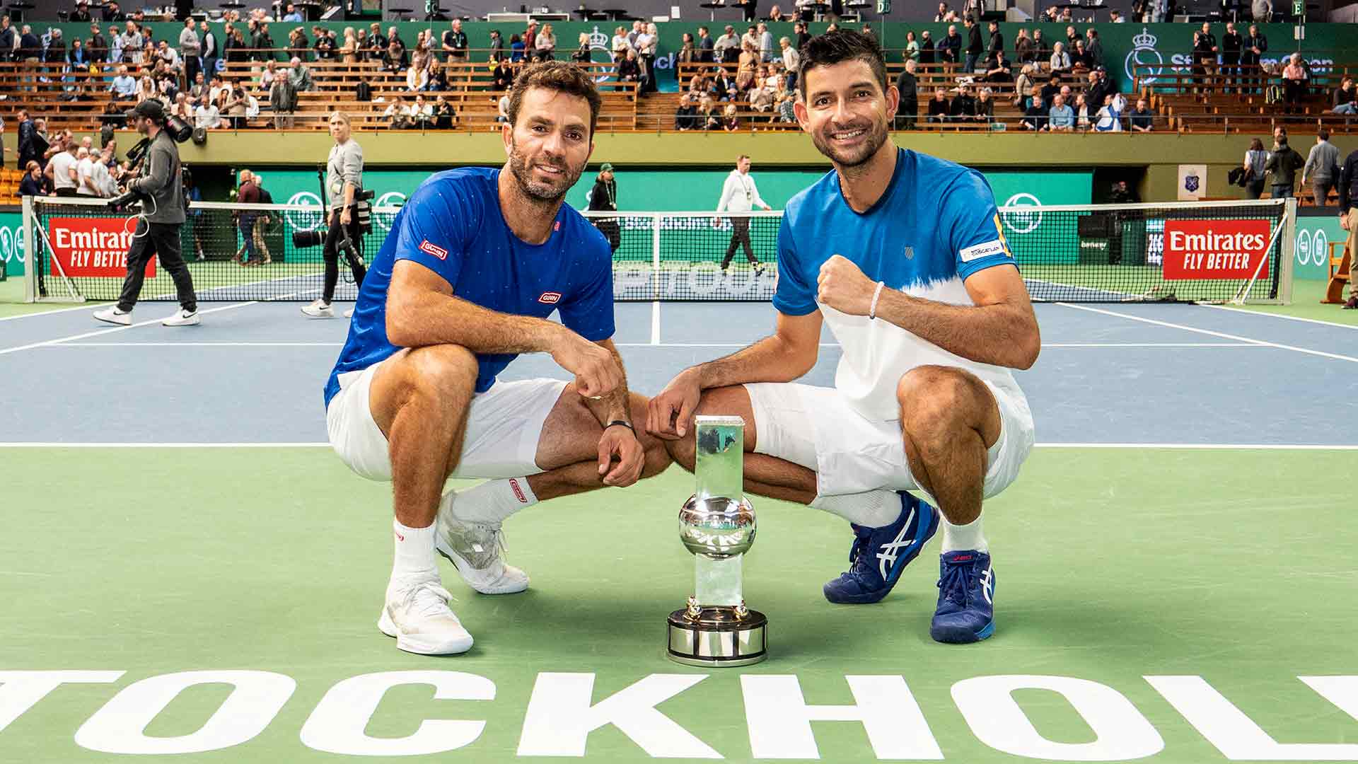 Jean-Julien Rojer and Marcelo Arevalo