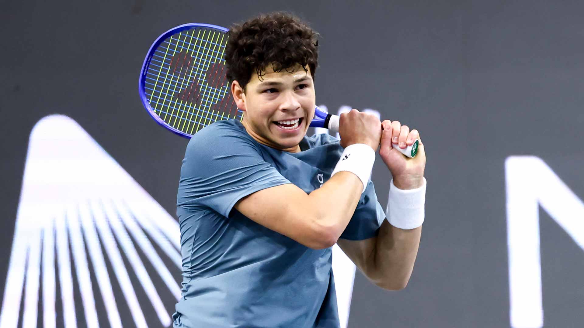 Second seed Ben Shelton is seeking his fourth tour-level title.