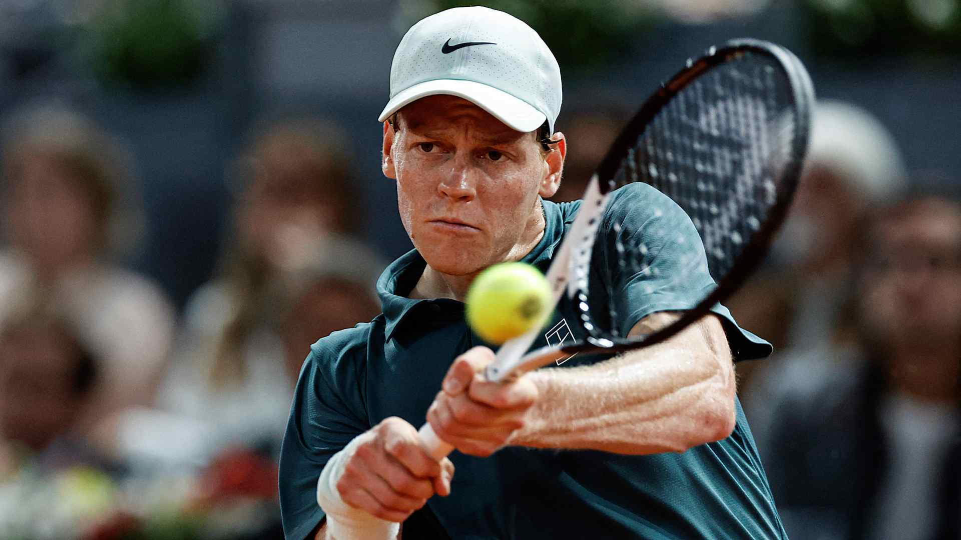 Sinner is chasing his first Madrid crown.