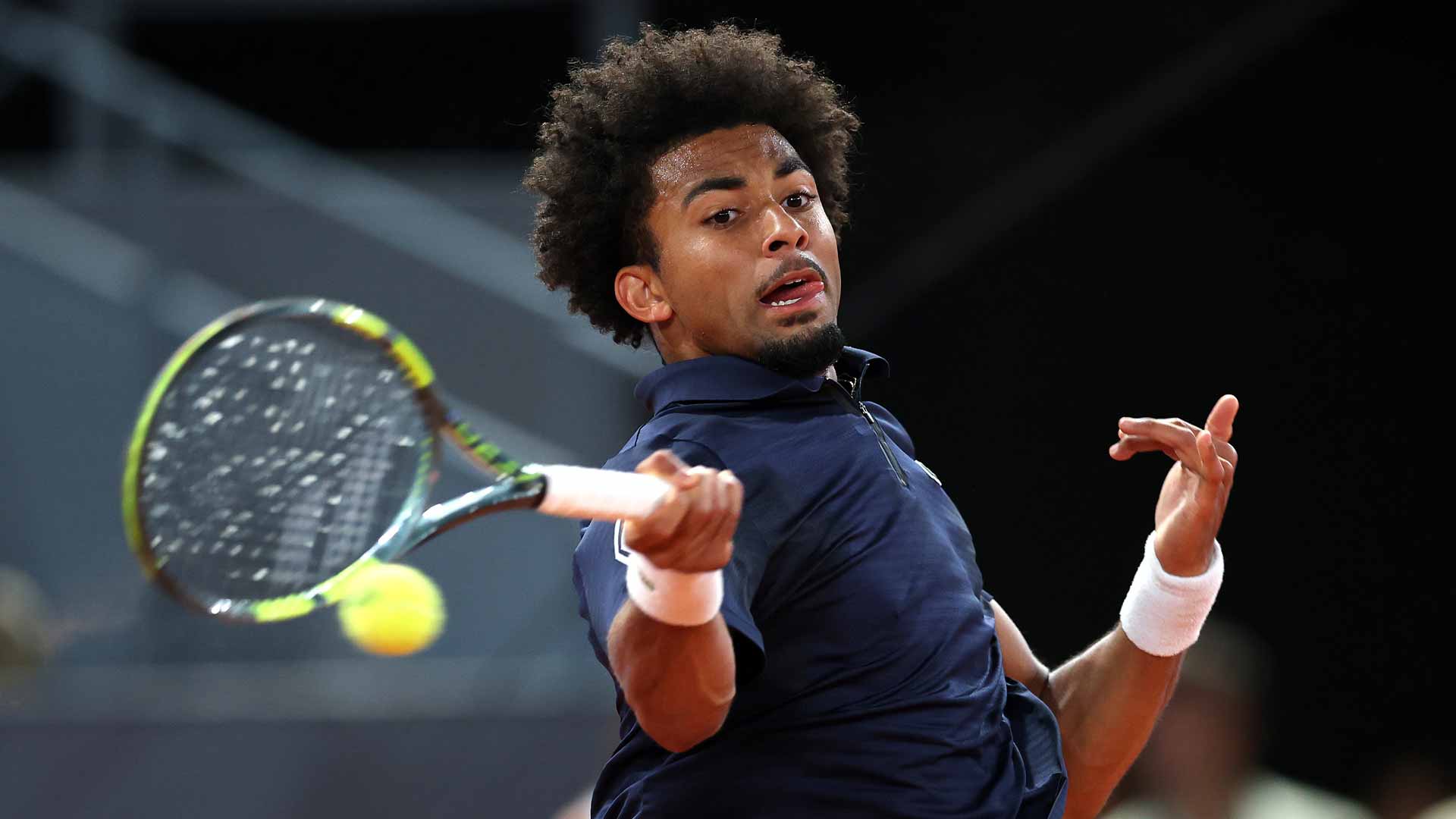 Arthur Fils arrived in Rome following a semi-final run in Madrid.