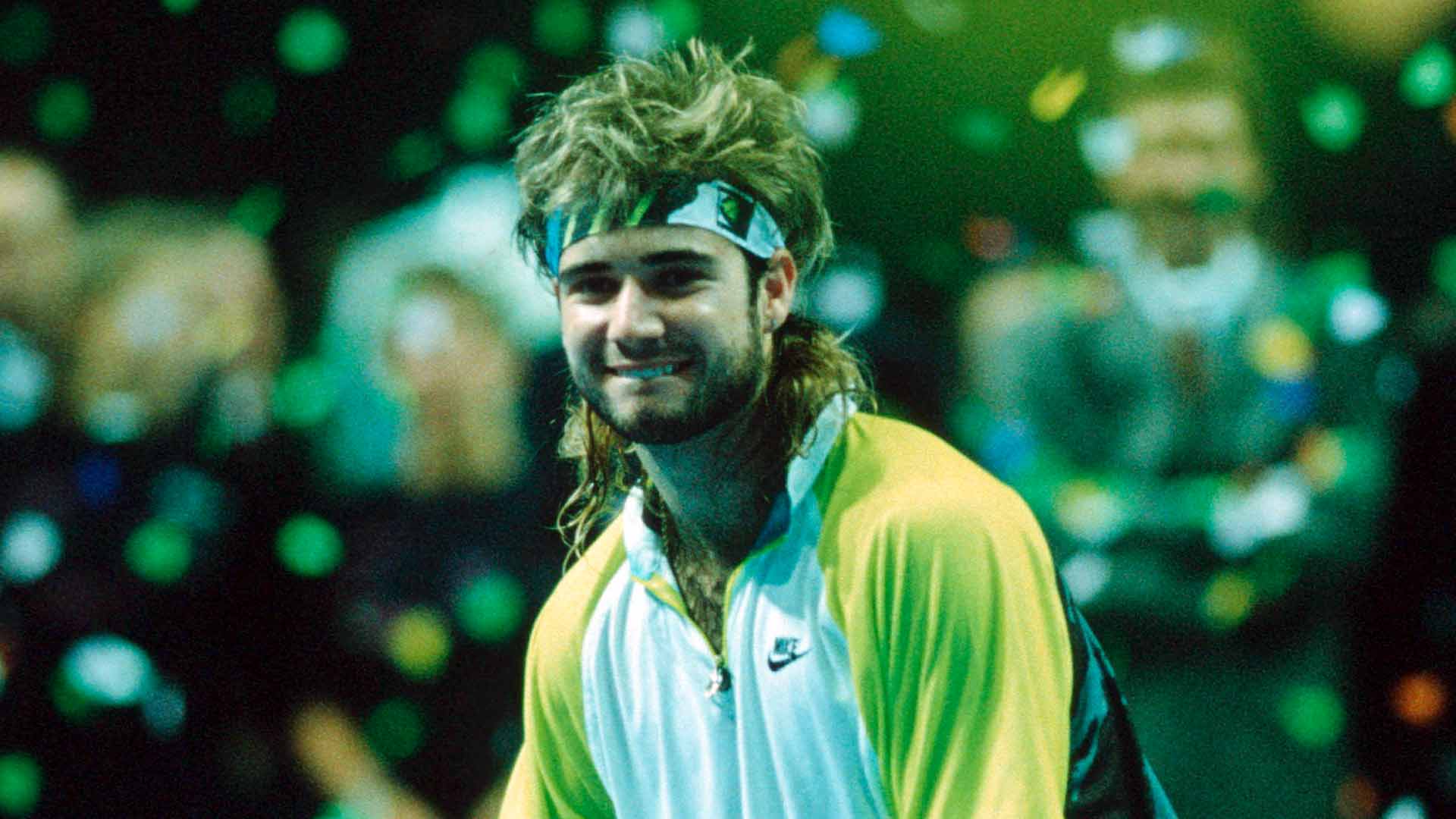 Andre Agassi spent 101 weeks ranked as the World No. 1.
