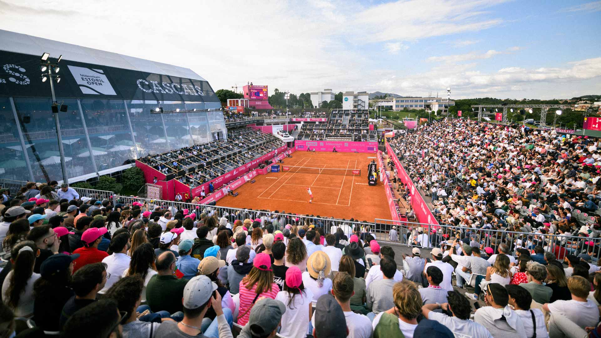 The 2026 Millennium Estoril Open runs from 20-26 July.