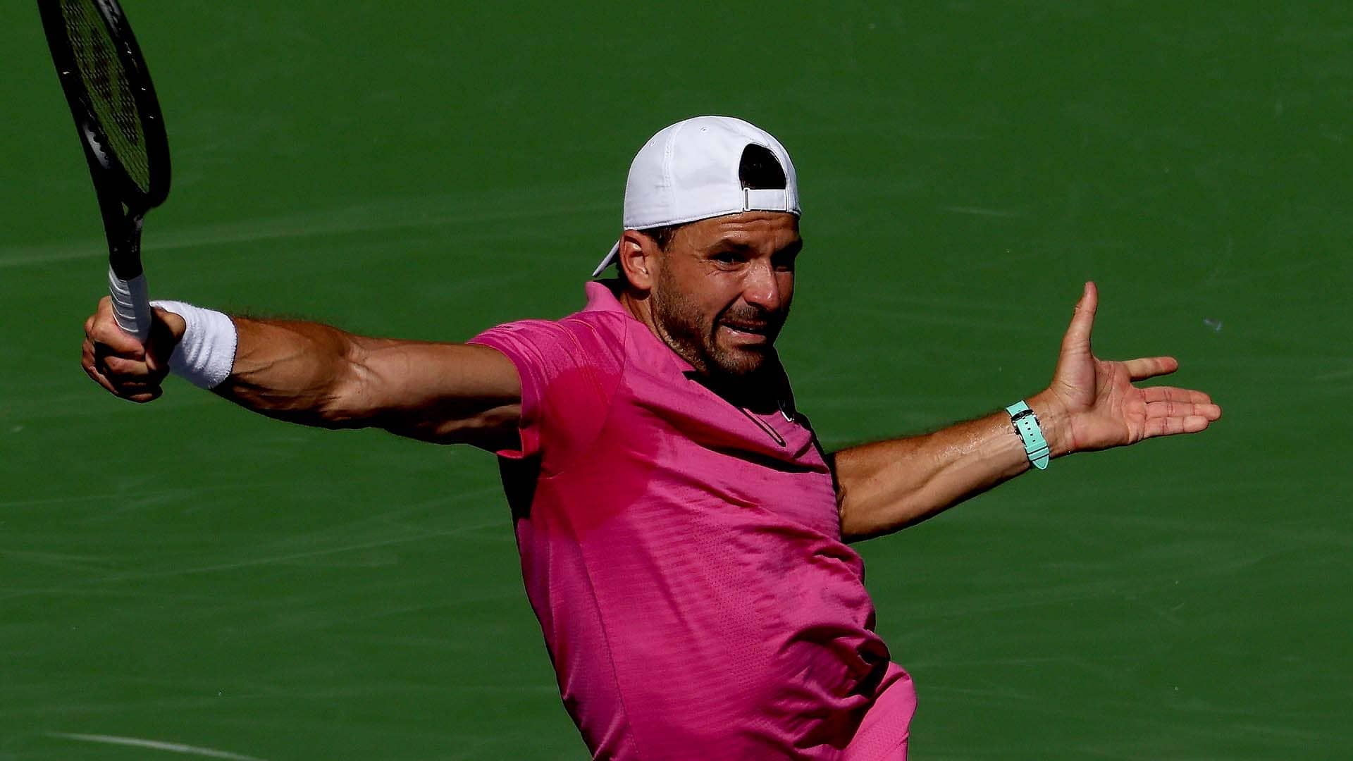 Grigor Dimitrov is aiming to qualify for the US Open (File photo).